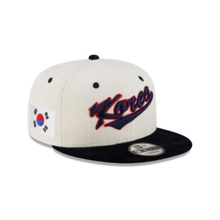 Korea 2025 World Baseball Classic Corduroy 9FIFTY Snapback Hat