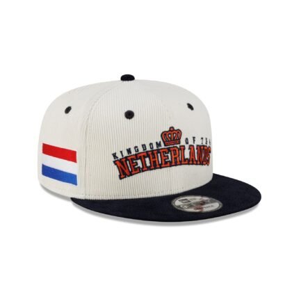 Netherlands 2025 World Baseball Classic Corduroy 9FIFTY Snapback Hat